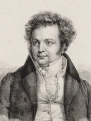 Portret kompozytora Heinricha Marschnera 1795-1861.