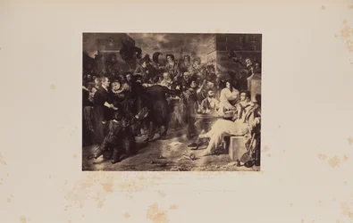 Pozorowane wybory, autor: R.B. [sic] Haydon