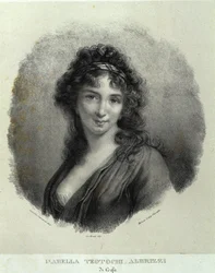 Portret Isabelli Teotochi Albrizzi (lito)
