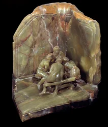 „Loveseats” 1897 (brąz i onyks)