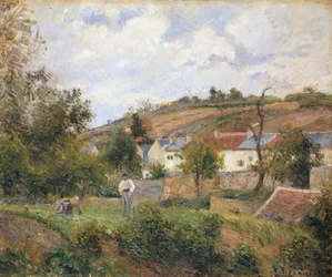 Zakątek Hermitage, Pontoise, 1878