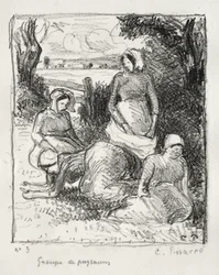 Grupa Chłopów, ok. godz. 1896.
