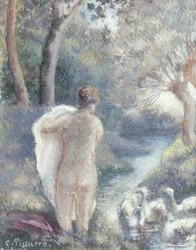 Akt z łabędziami, ok. 1895 (do opracowania patrz 259307)