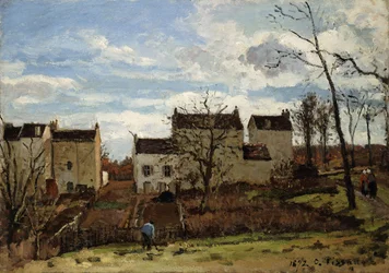 Wiosna w Pontoise; Wiosna w Pontoise, 1872