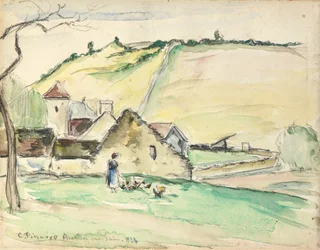 Farma w Chatillon-Sur-Seine, 1882 r.
