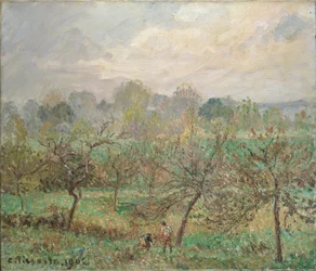 Jesień, poranna mgła, Éragny-sur-Epte, 1902