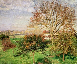 Jesienny poranek w Èragny, 1897