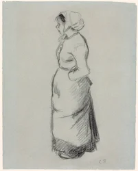 "Chłopska dziewczyna", 1890