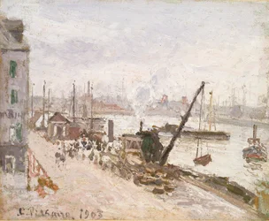 Nabrzeże w Le Havre, 1903