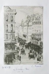 Rue Saint-Lazare, Paryż, 1897