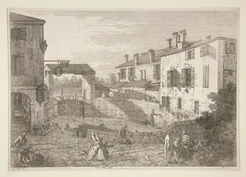 Le Porte del Dolo (Zamki Dolo), z serii Vedute (Widoki)