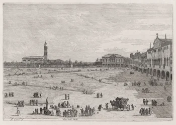 Pr? della Valle (Prato della Vale), z serii Vedute (Widoki)