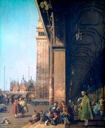 Piazza San Marco i Kolumnada, 1756