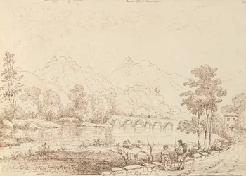 Lown Bridge que leva ao Gap of Dunlohpolish