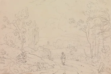 Niedaleko Newport, Isle of Wight, luty 1826