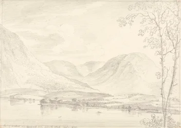 Część Mellbreak nad jeziorem Crummock, 1 sierpnia 1835 r