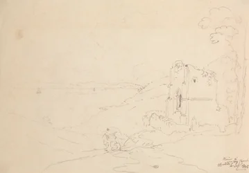 Ruiny kościoła Walton, Clevedon, 6 września 1845 r