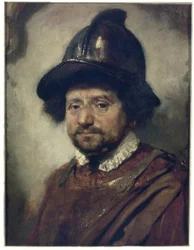 Mężczyzna w kasku