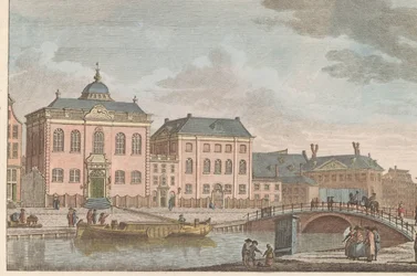 Synagoga górnoniemiecka w Amsterdamie, ok. 1790