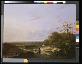 Pejzaż, około 1655 (olej na płycie)