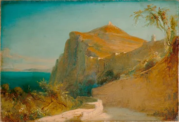 Tyberiusz skacze na Capri