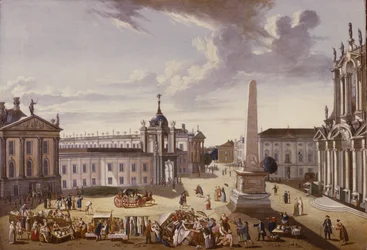 Widok ratusza, 1772 (zob. też 330437)