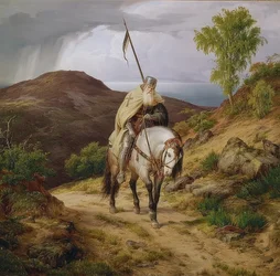 Powracający krzyżowiec. 1835