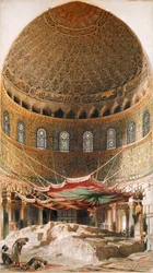 Święta Skała, szczyt Góry Moria, Jerozolima, 1891