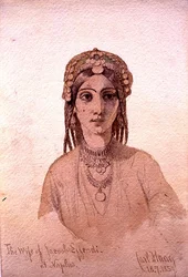Żona Jacoba Effendiego w Naplus