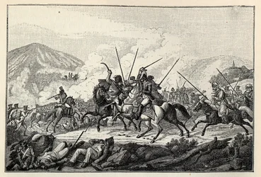 Schwytanie generała Vandamme w bitwie pod Kulm 30 sierpnia 1813 r.