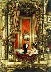 Franciszek Józef w Operze, 1883