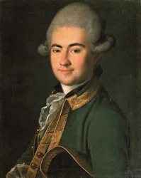 Portret dramaturga Aleksandra Andriejewicza Wołkowa 1736-1788, 1768