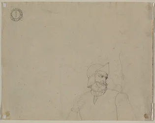 Żołnierz w krajobrazie (verso)