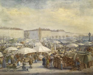 Zgiełk na Naschmarkt (Wiedeń)