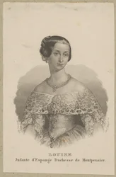 Maria Ludwika Ferdynanda Hiszpańska (właśc. María Luísa Fernanda de Borbón, 1832 Madryt - 1897 Sewilla) - infantka Hiszpanii i księżna Montpensier