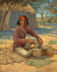 Navajo Silvermith