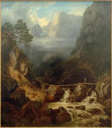 C.Morgenstern, Waldbachstrub niedaleko Hallstatt