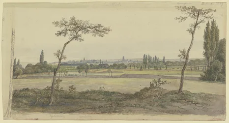 Widok Frankfurtu nad Menem