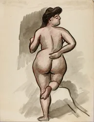 Kobieta nago