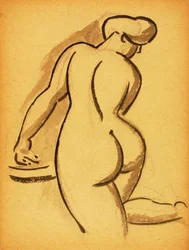 Kobieta nago
