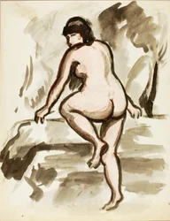 Kobieta nago