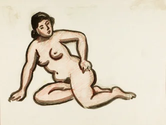 Kobieta nago