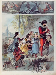 Pied Piper z Hameln, ok.1880