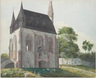 Totenkapelle w Kiedrich, ok. 1814 r.