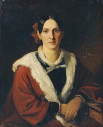 Luise von Schwind, żona malarza Moritza von Schwind