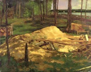 Dół z trocinami, 1876