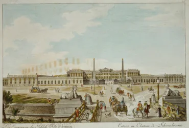 Wejście do Pałacu Schönbrunn
