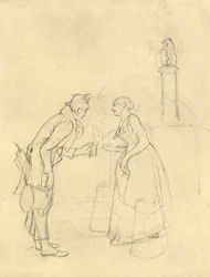 Nieśmiały Zalotnik, połowa końca XIX w., ok. 1924.