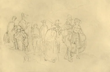 Cyganie sprowadzeni, połowa końca XIX w., ok. 1924 r.