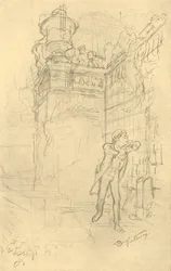 Malvolios Enkel, połowa końca XIX wieku, ok. 1924.